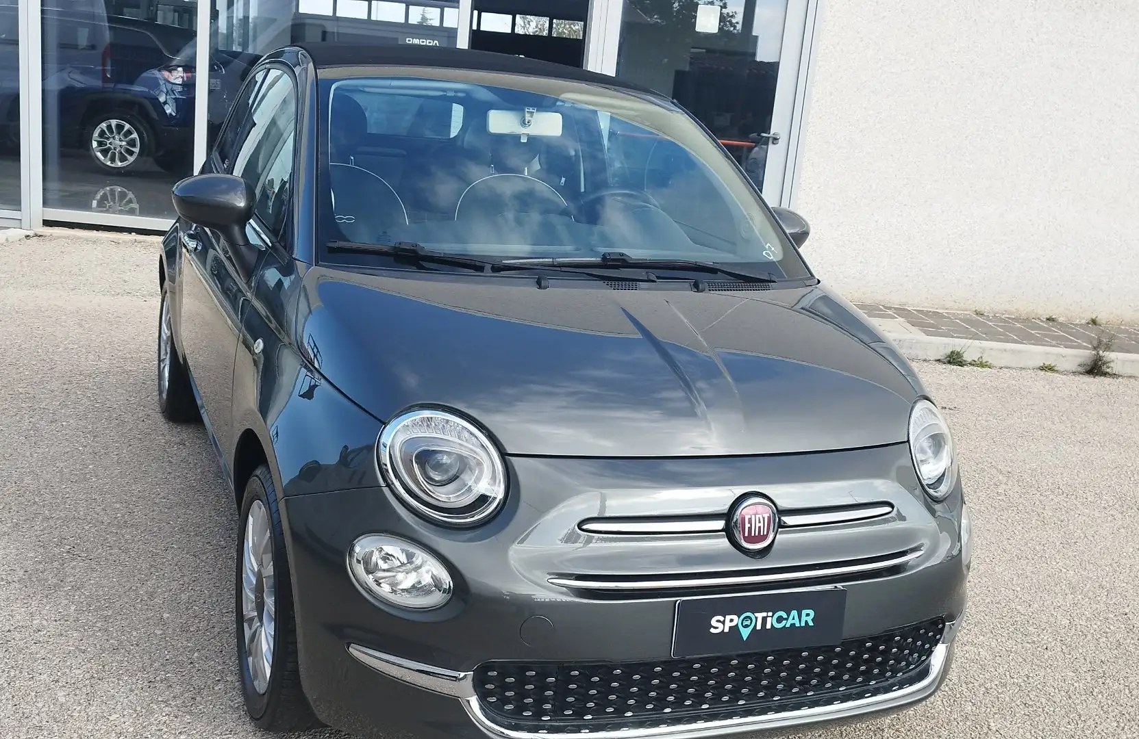 Fiat 500 500 C 1.2 Lounge Gris - 1