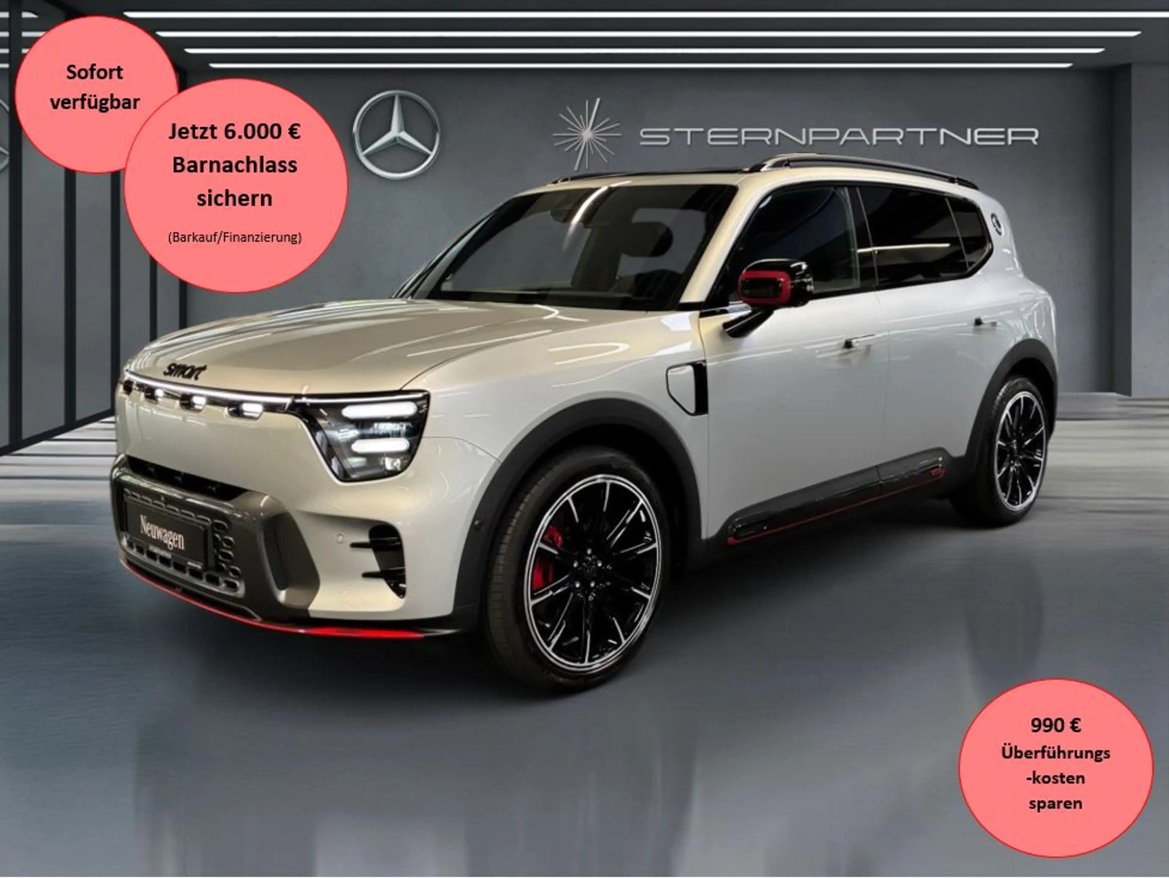 smart #5 Brabus KAMERA+PANO+StHz+360°+HuD+NAVI
