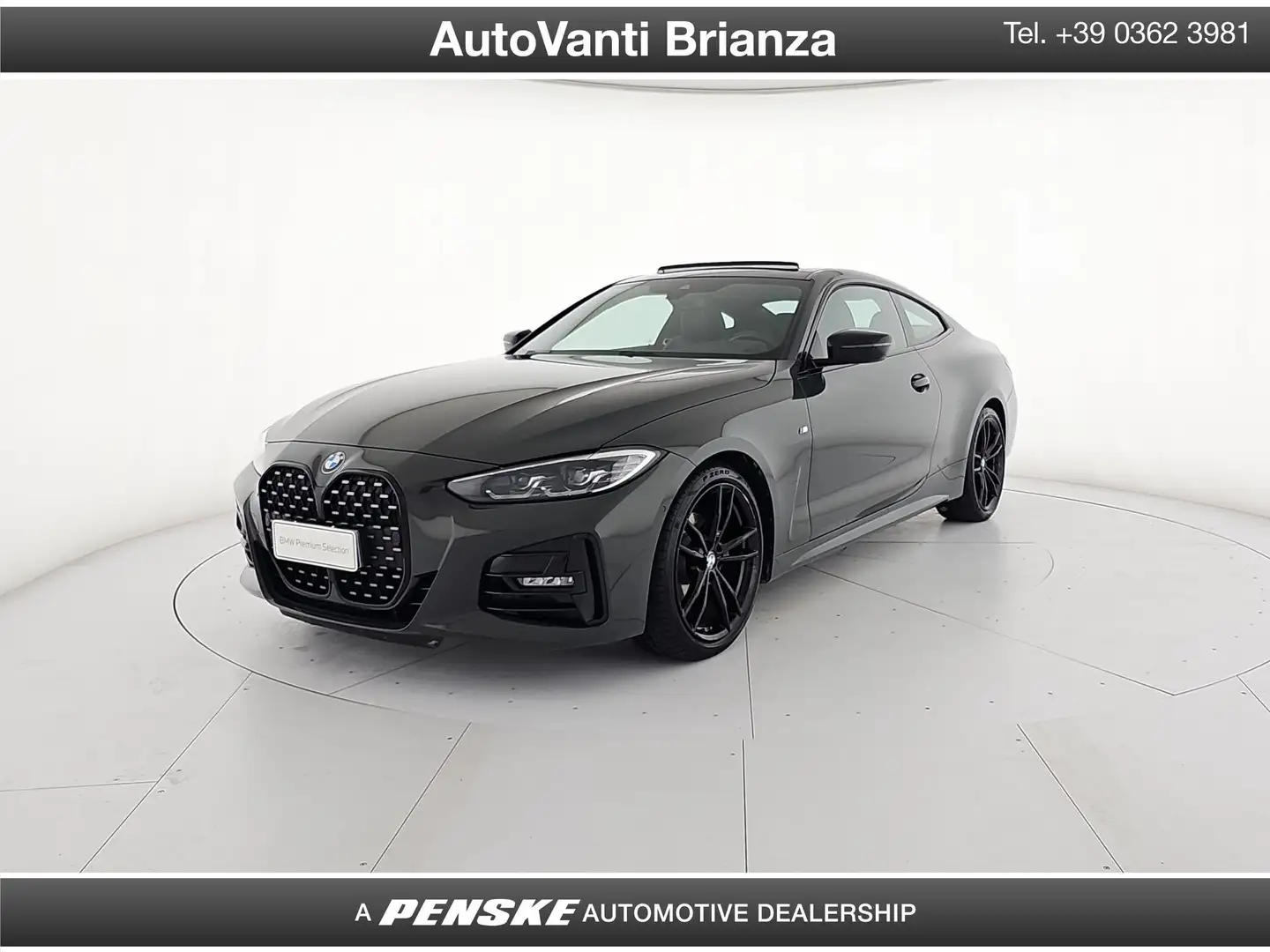 BMW 420 420d 48V xDrive Coupé Msport Grigio - 1