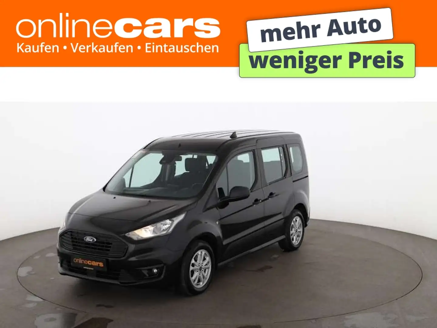 Ford Tourneo Connect 1.5 TDCi NAVI TEMP ASSIST R-CAM Schwarz - 1