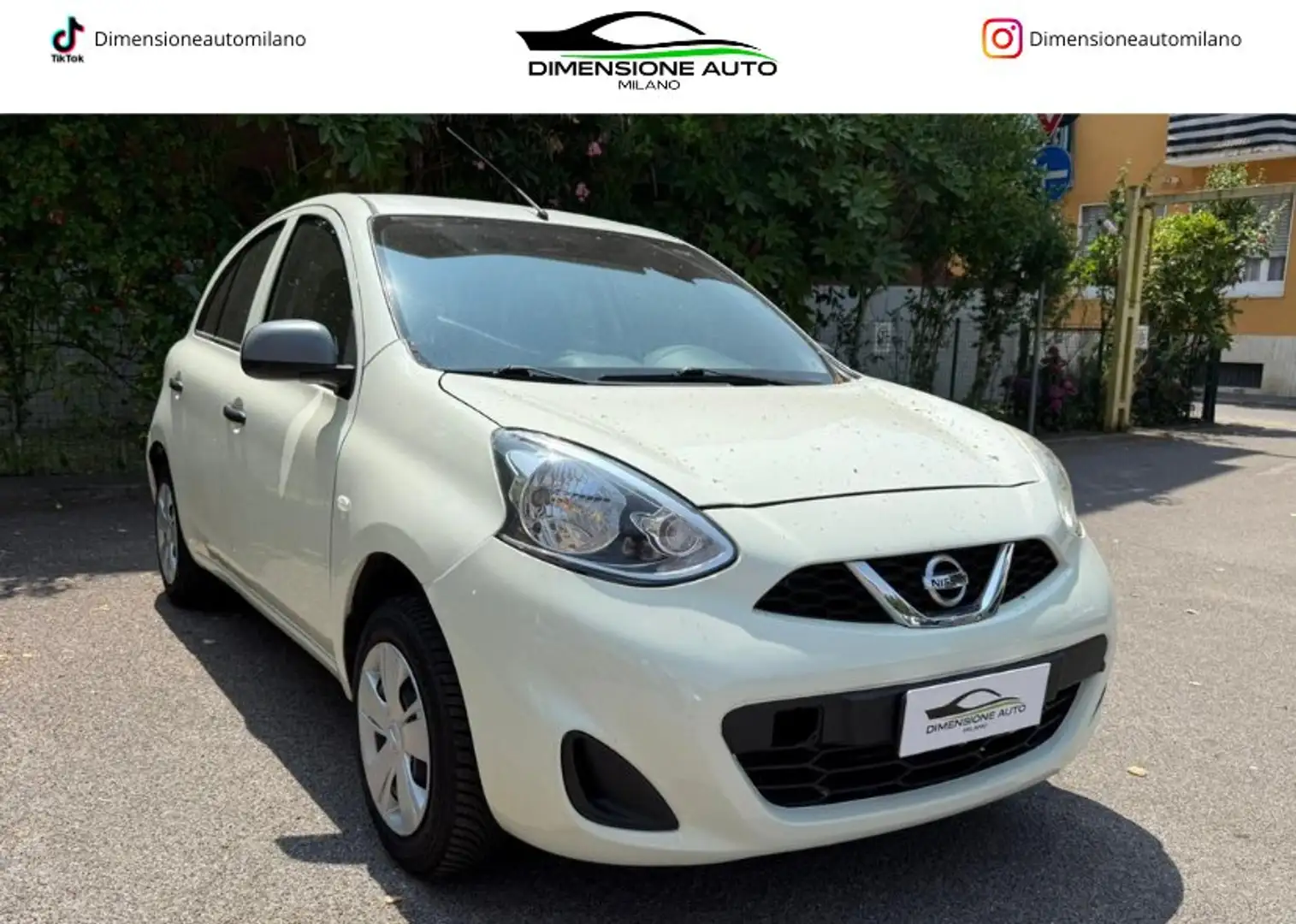 Nissan Micra Micra IV 2013 1.2 Acenta eco Gpl E6 Blanc - 1