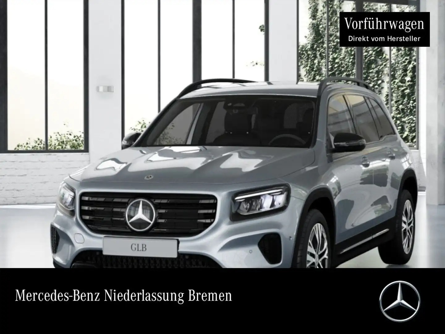 Mercedes-Benz GLB 200 d PROGRESSIVE+NIGHT+AHK+LED+KAMERA+8G Argent - 1