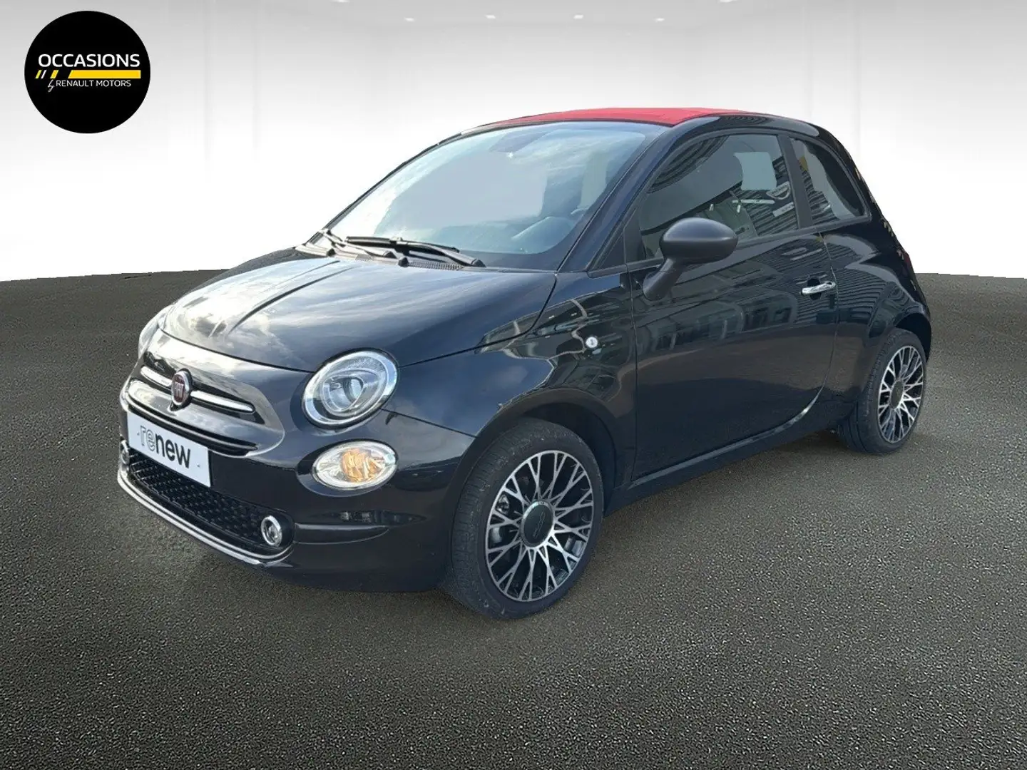 Fiat 500C 500C  1.0i MHEV Dolcevita Zwart - 1