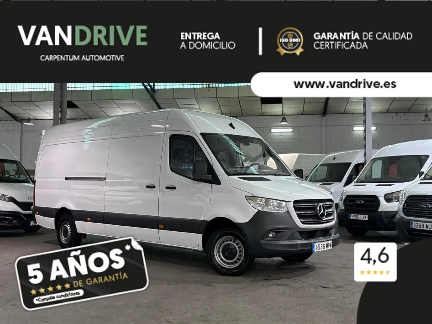 Mercedes-Benz Sprinter Mixto 314CDI Largo T.E Blanco - 1