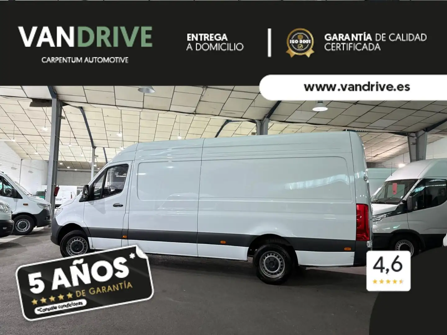 Mercedes-Benz Sprinter Mixto 314CDI Largo T.E Blanco - 2