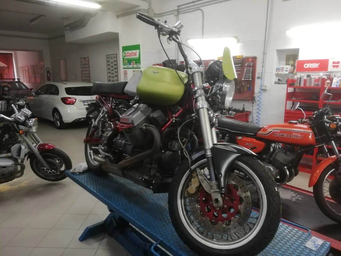Moto Guzzi V 10 centauro allestimento speciale Grün - 2