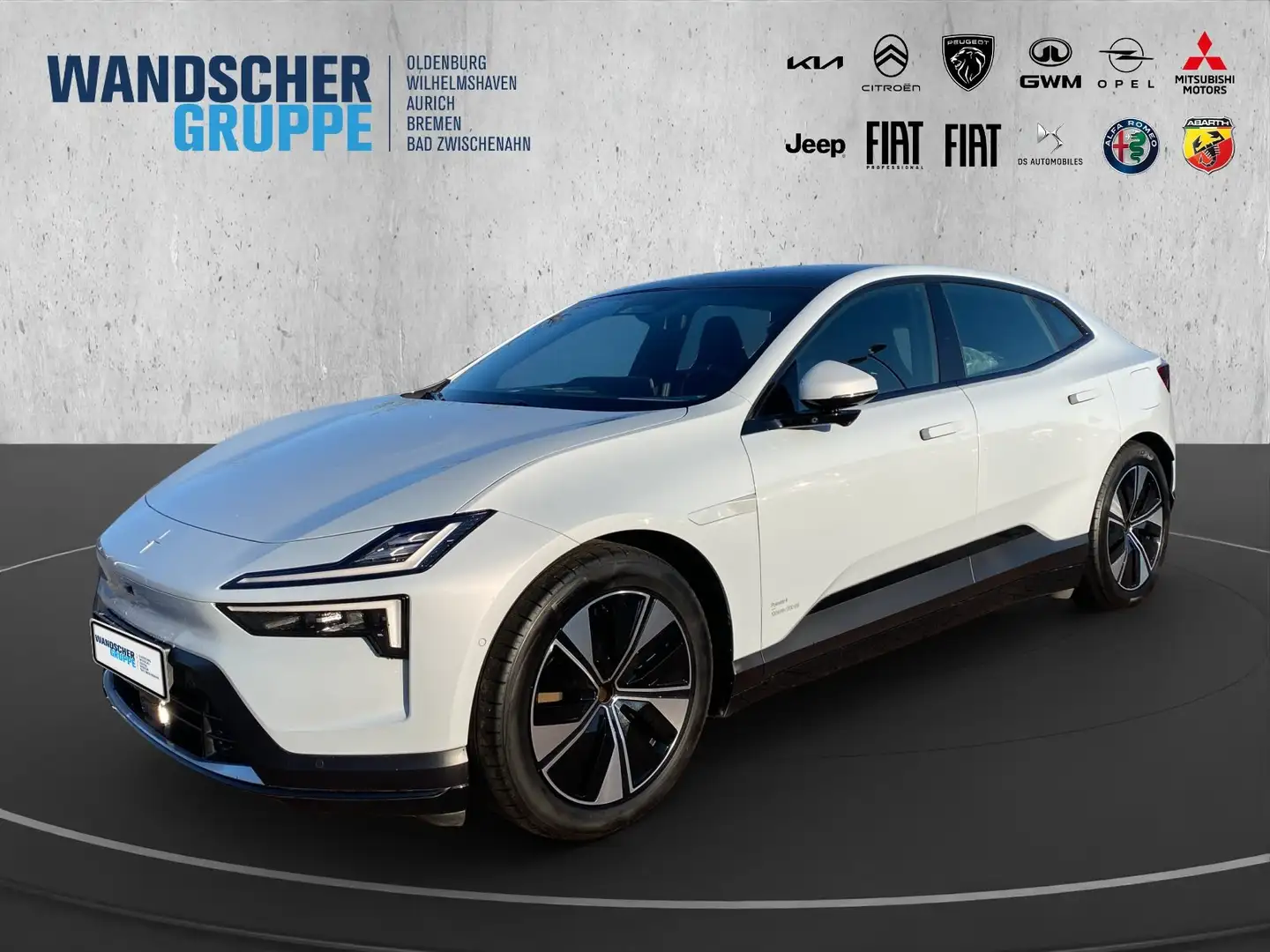 Polestar 4 100kWh Long Range Single Pilot-Pack * Plus-Pack Blanc - 1