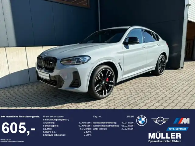 Bmw X4 M d AHK/LASER/HUD/hk/360/MEMO/LHZ/AKUSTIK