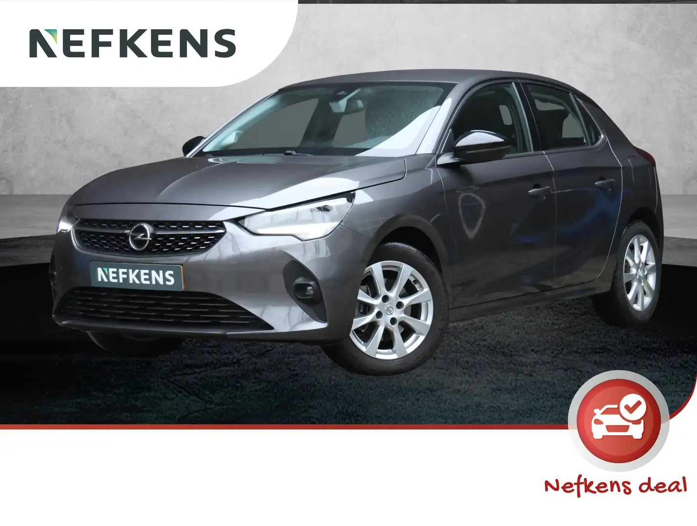 Opel Corsa 100pk Elegance | Airco | Apple Carplay/Android Aut Grijs - 1