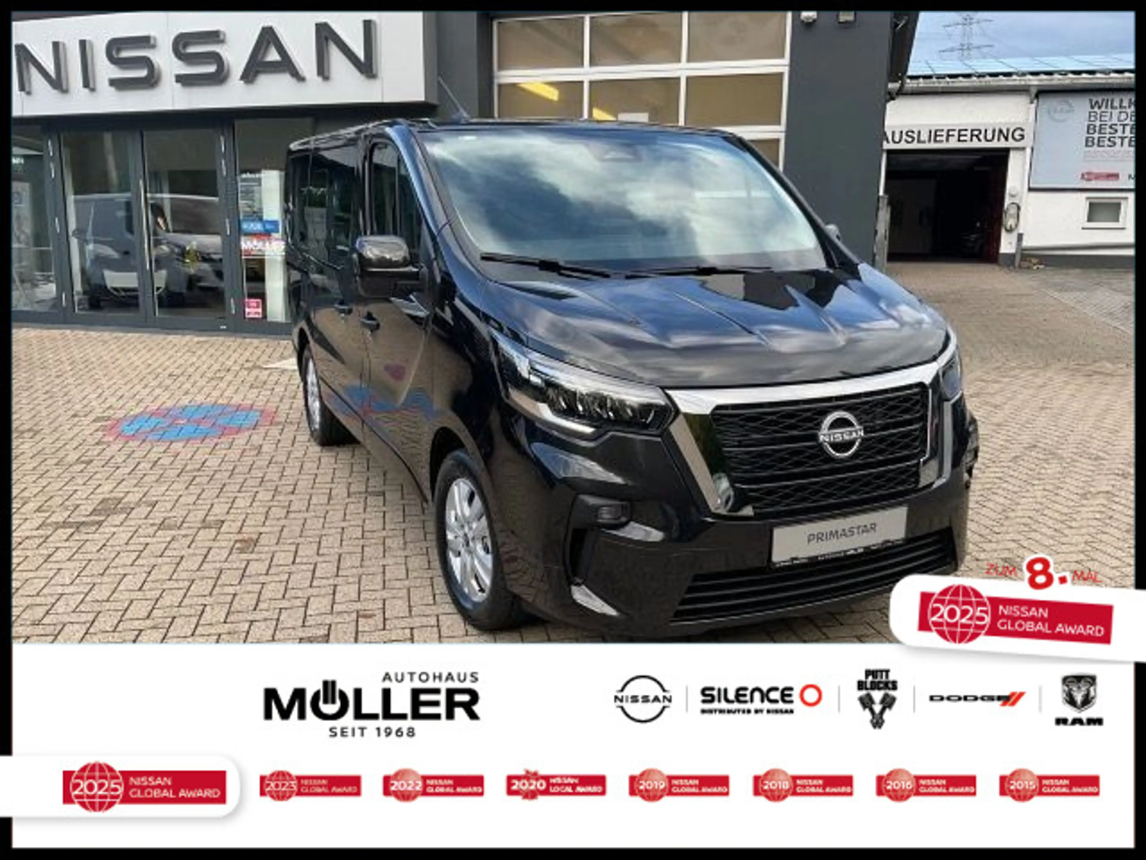 Nissan Primastar Kombi 170PS AT L1H1 2,8T Tekna HK BES+