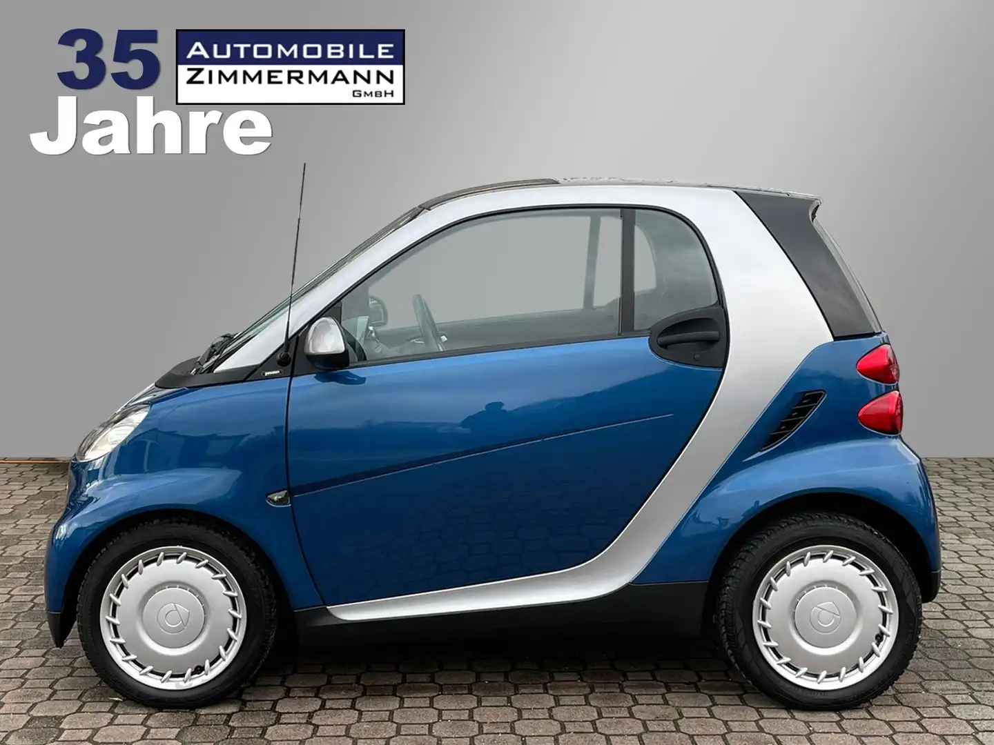 smart forTwo ForTwo Coupe 84 PS Klima, Servo, Sitzheizung, Pano Blau - 1