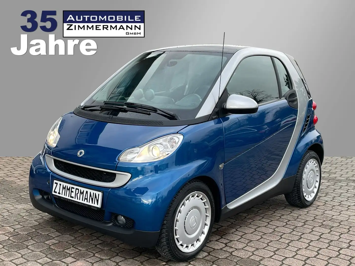 smart forTwo ForTwo Coupe 84 PS Klima, Servo, Sitzheizung, Pano Blau - 2