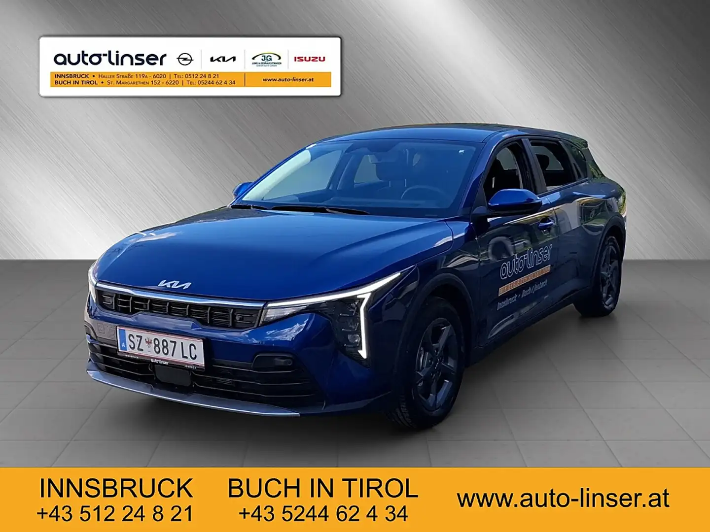 Kia K4 1,0 TGDI 48V Silber Blau - 1