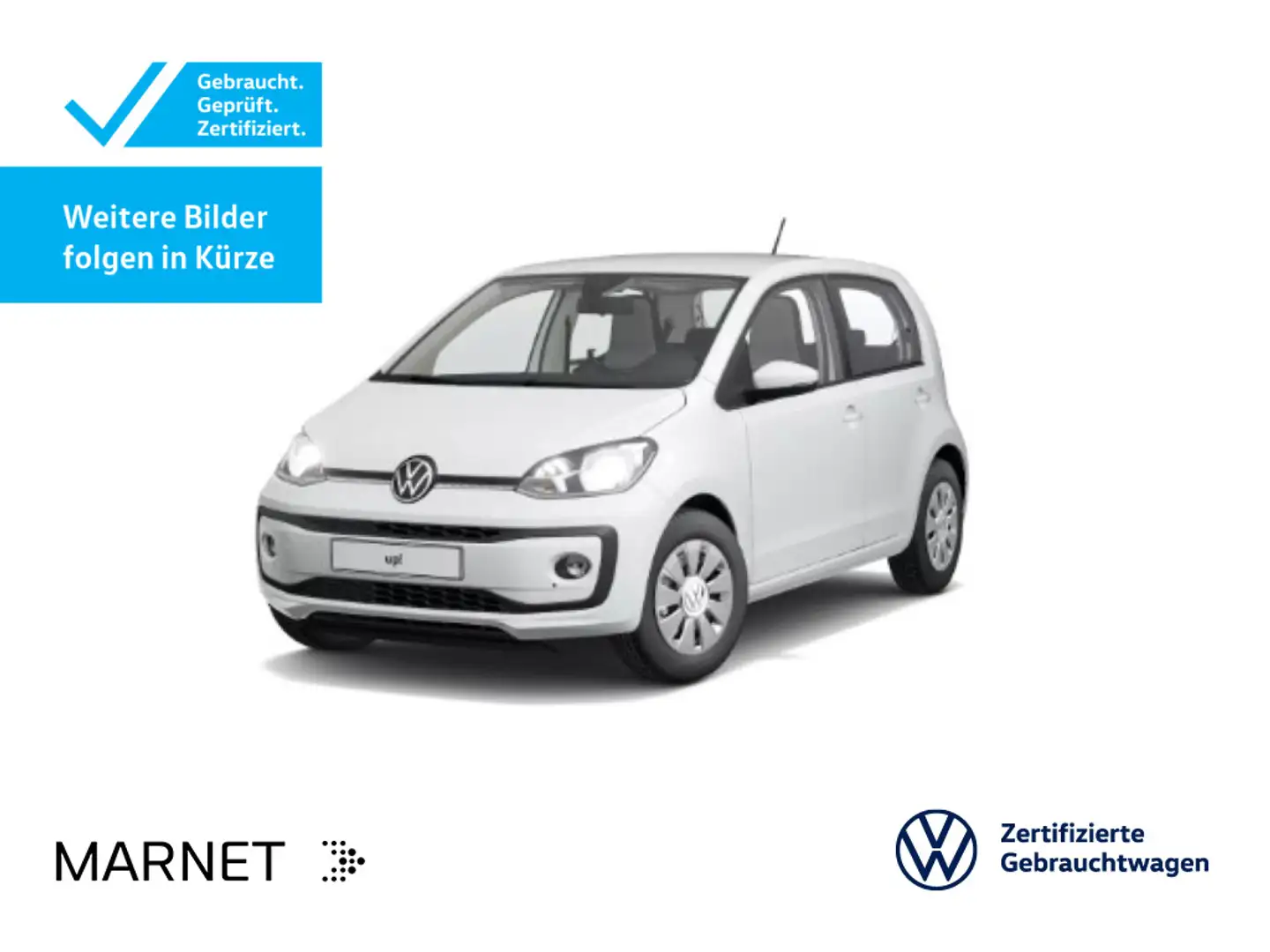 Volkswagen up! 1.0 move *KAMERA*SHZ*KLIMA*PDC*ALLWETTER* Weiß - 1