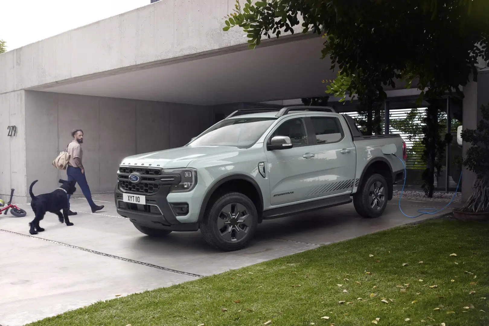 Ford Ranger 2.3 Double Cab PHEV Wildtrak Zwart - 2