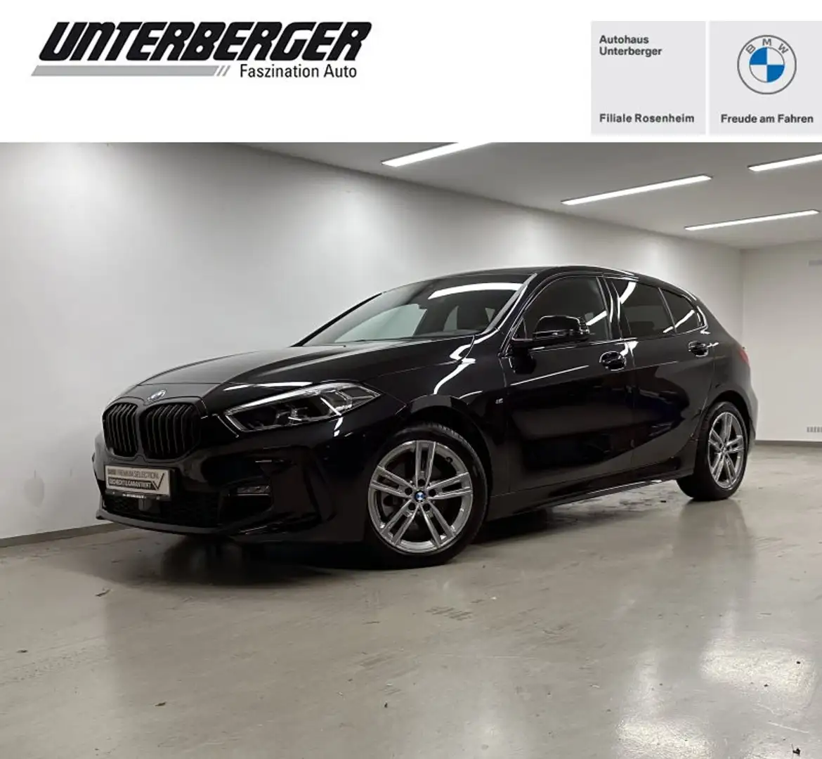 BMW 118 i M Sport+LED+PDC+Panorama+Sitzhzg. Noir - 1