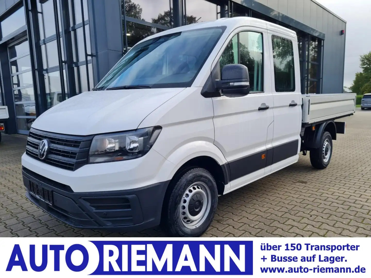 Volkswagen Crafter 35 Doka TDI Pritsche MR KLIMA TEMPOMAT Weiß - 1