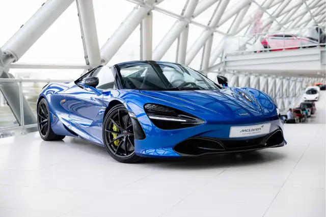 McLaren 720S Spider 4.0 V8 Performance | Volcano Blue | Buckets