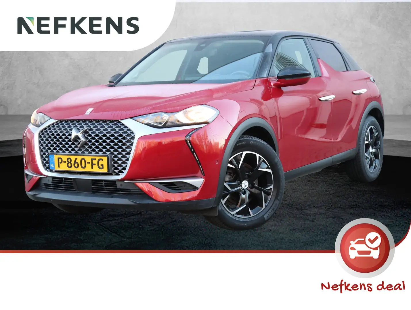 DS Automobiles DS 3 Crossback E-Tense So Chic 50 kWh 136pk | Navigatie | Dodehoe Rouge - 1