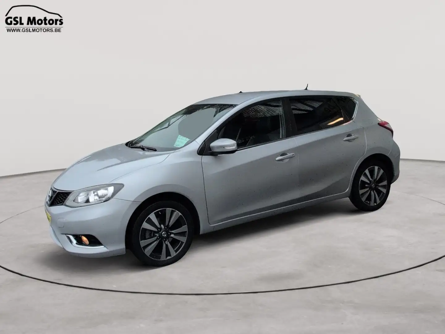 Nissan Pulsar 1.2 DIG-T 115cv Automatique gris 05/16 Airco GPS Argent - 1
