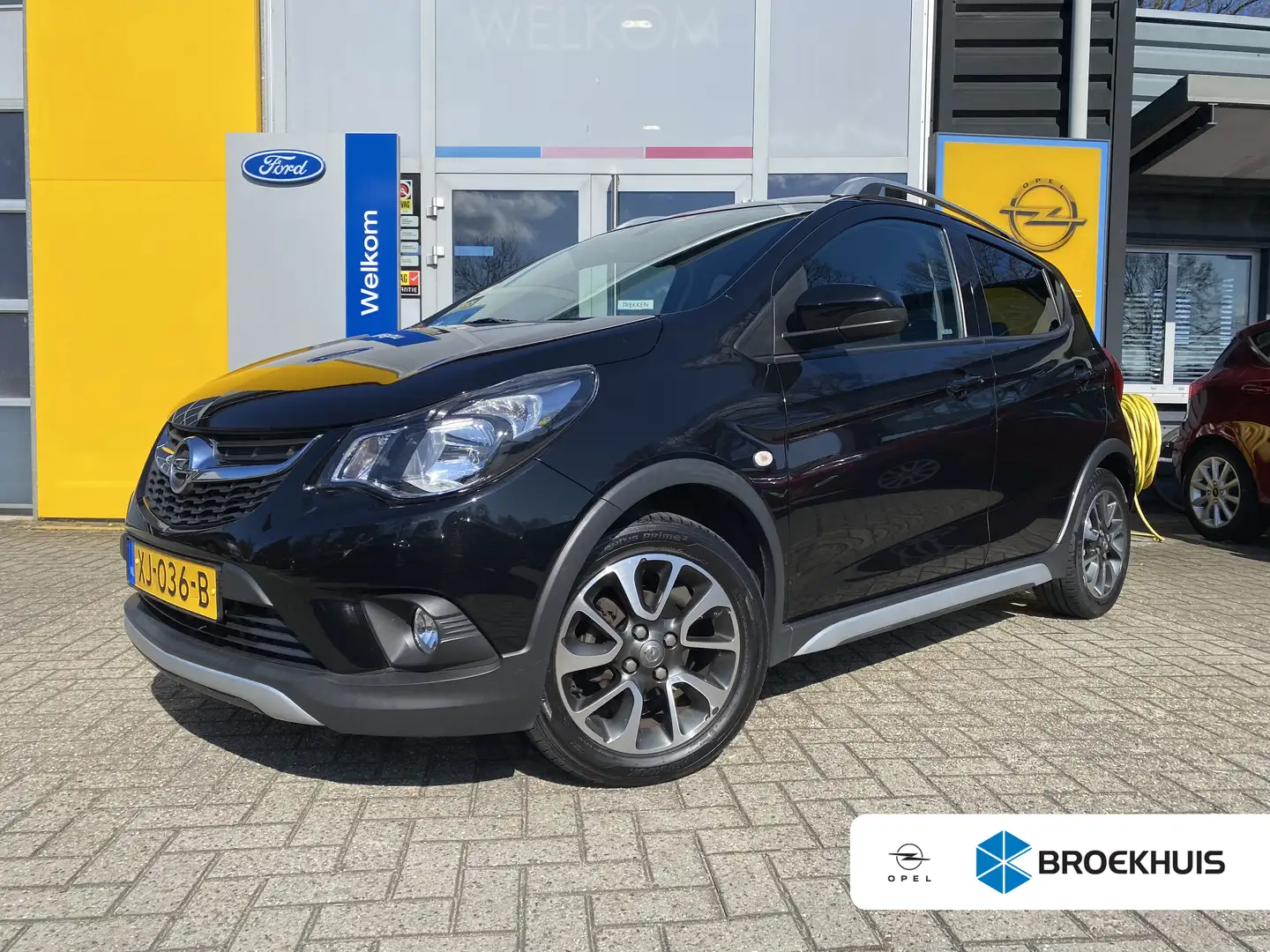 Opel Karl 1.0 75PK Rocks Online Edition | NAVIGATIE| AIRCO| Zwart - 1