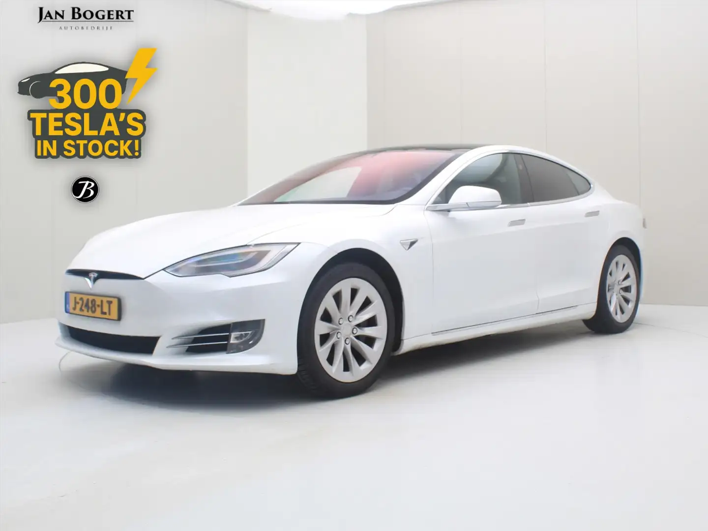 Tesla Model S Raven Long Range 100kWh AWD 542PK [ AUTOPILOT+652K Blanco - 1