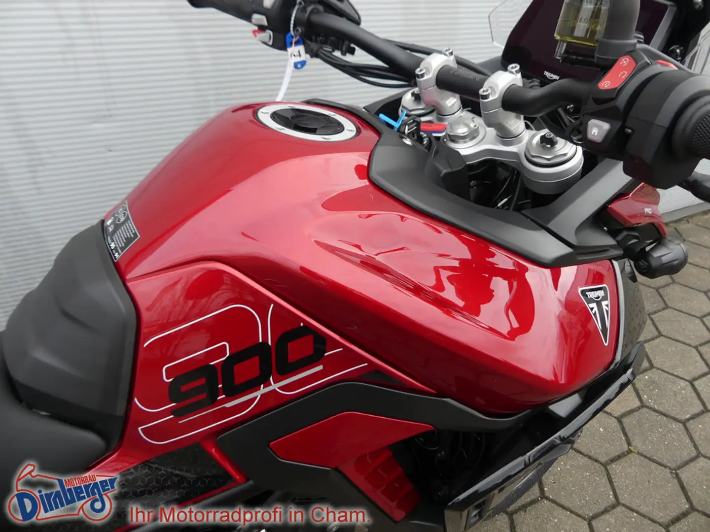 Triumph Tiger 900 GT Pro = Klassen-Beste -Probefahren Červená - 2