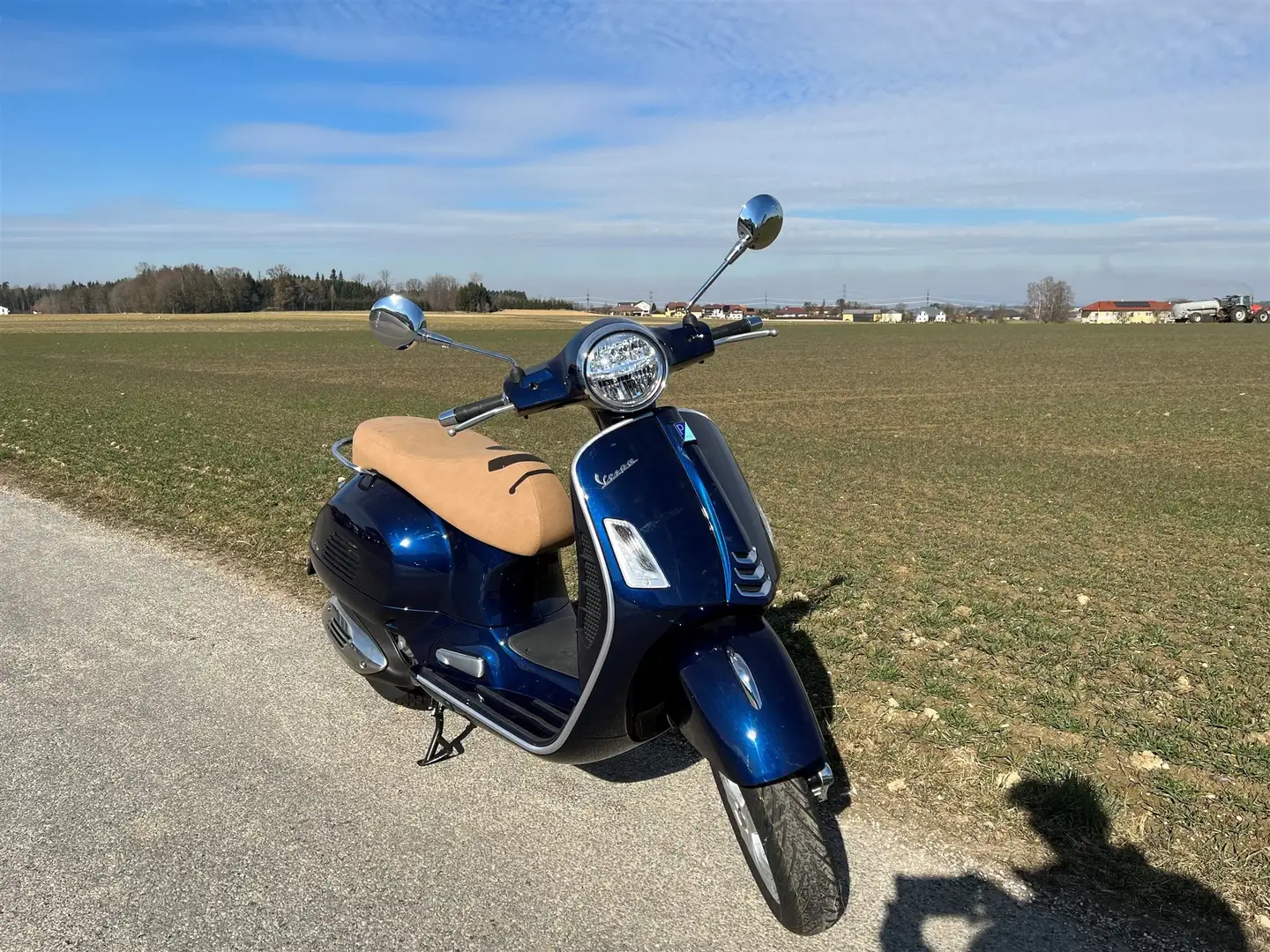 Vespa GTS 125 Lagernd!!! Blauw - 1