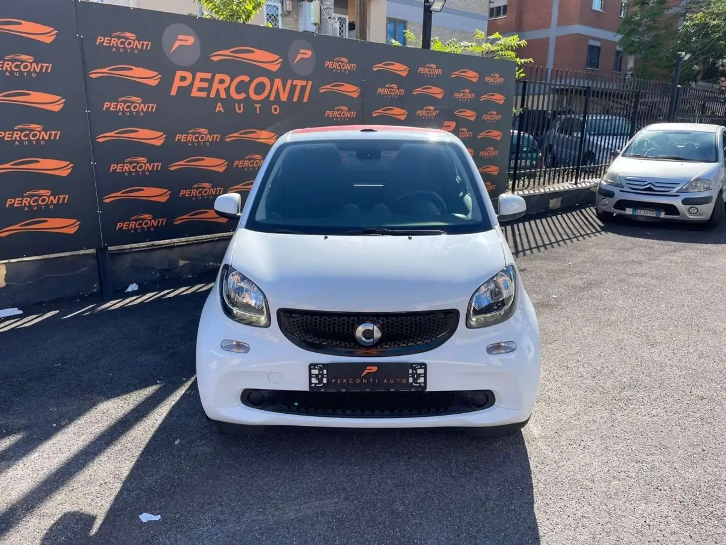 smart forTwo 70 1.0 twinamic cabrio Passion Bianco - 2