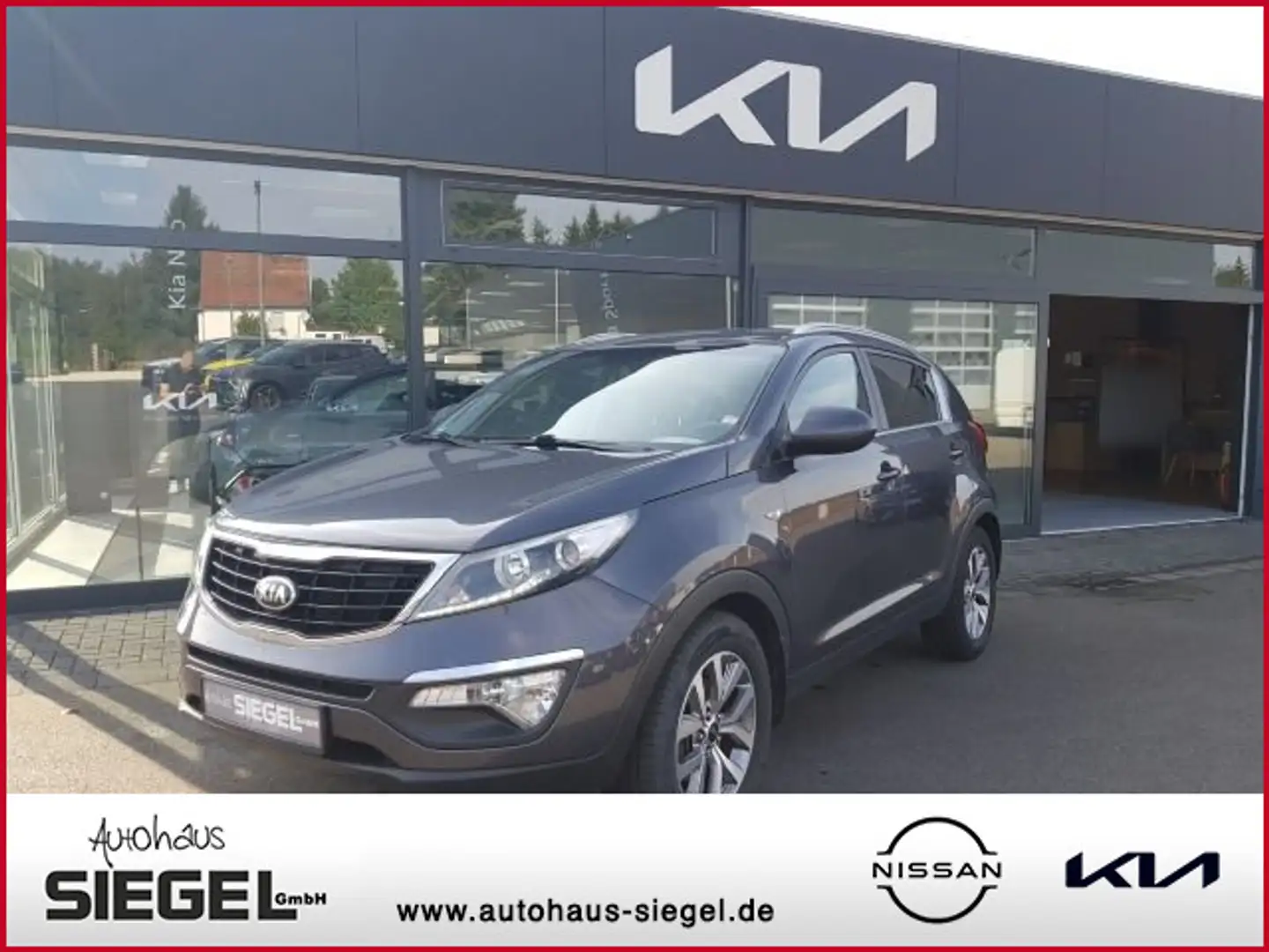 Kia Sportage Attract 2WD*Klimaanlage*Isofix* Grau - 1