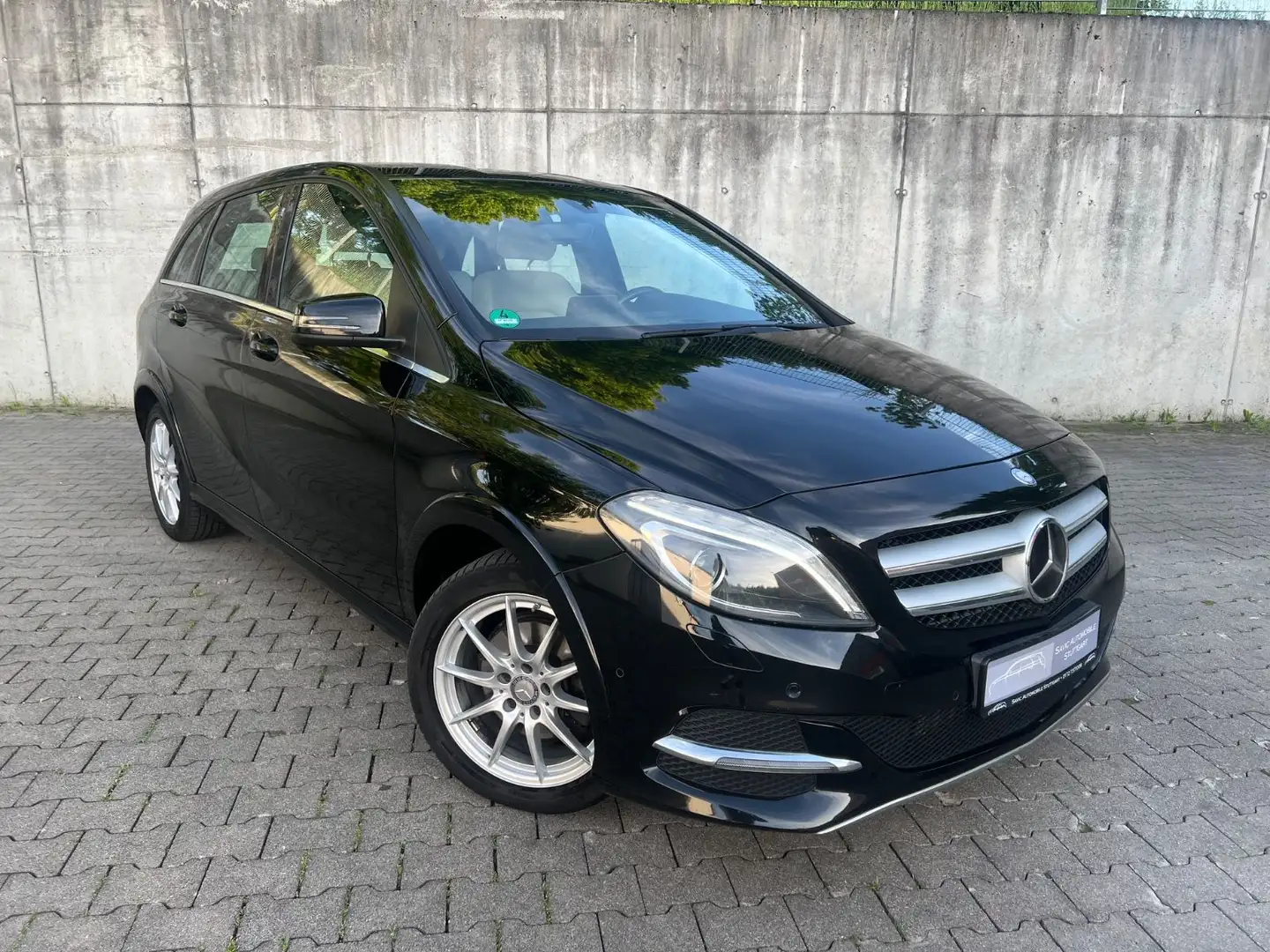 Mercedes-Benz B 200 B-Klasse B200 cNGD Autom.*Xenon*Leder*Navi*RFKam Negro - 1