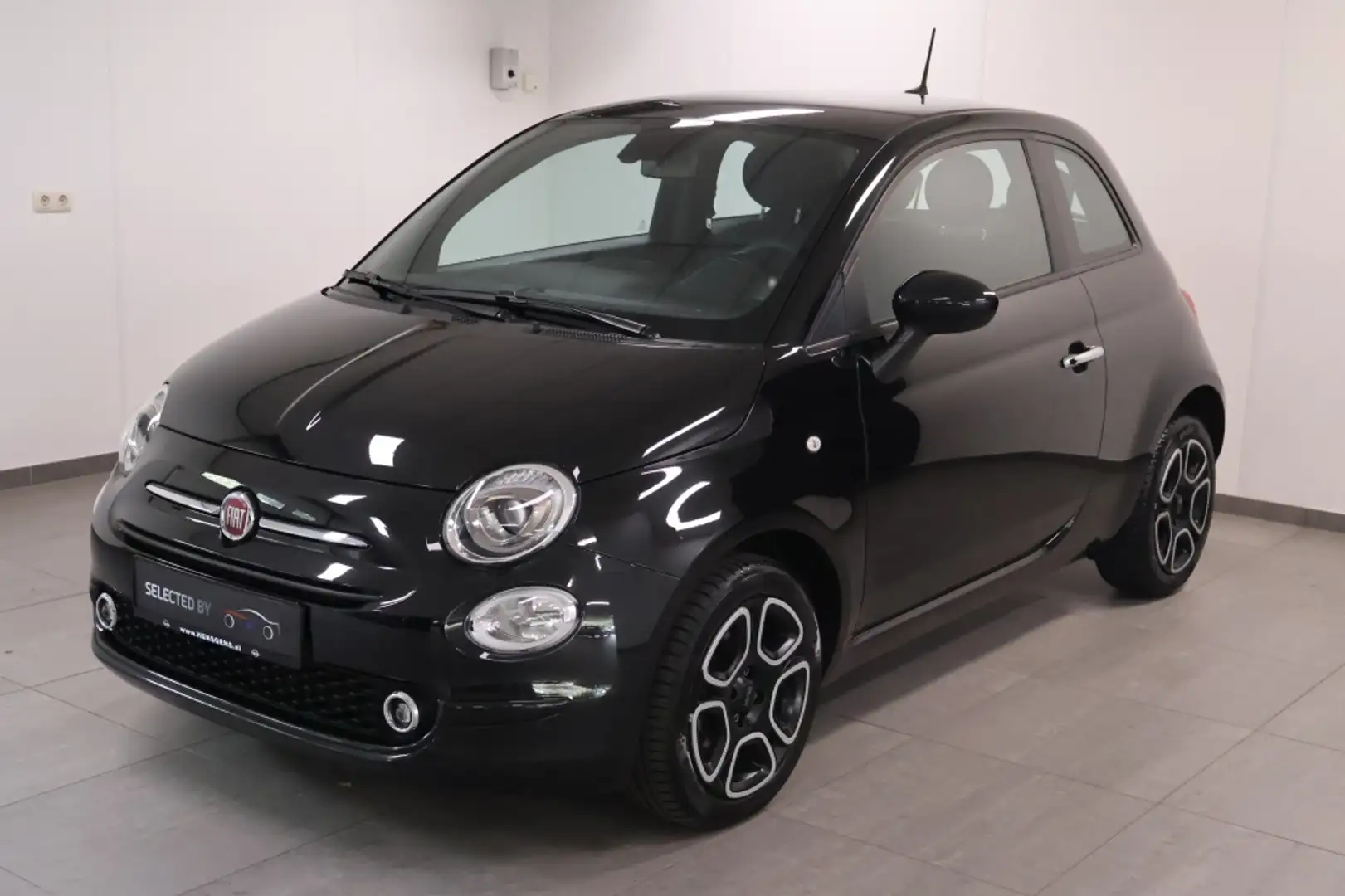 Fiat 500 1.0 Hybrid Club | Pack Comfort & Tech Zwart - 1