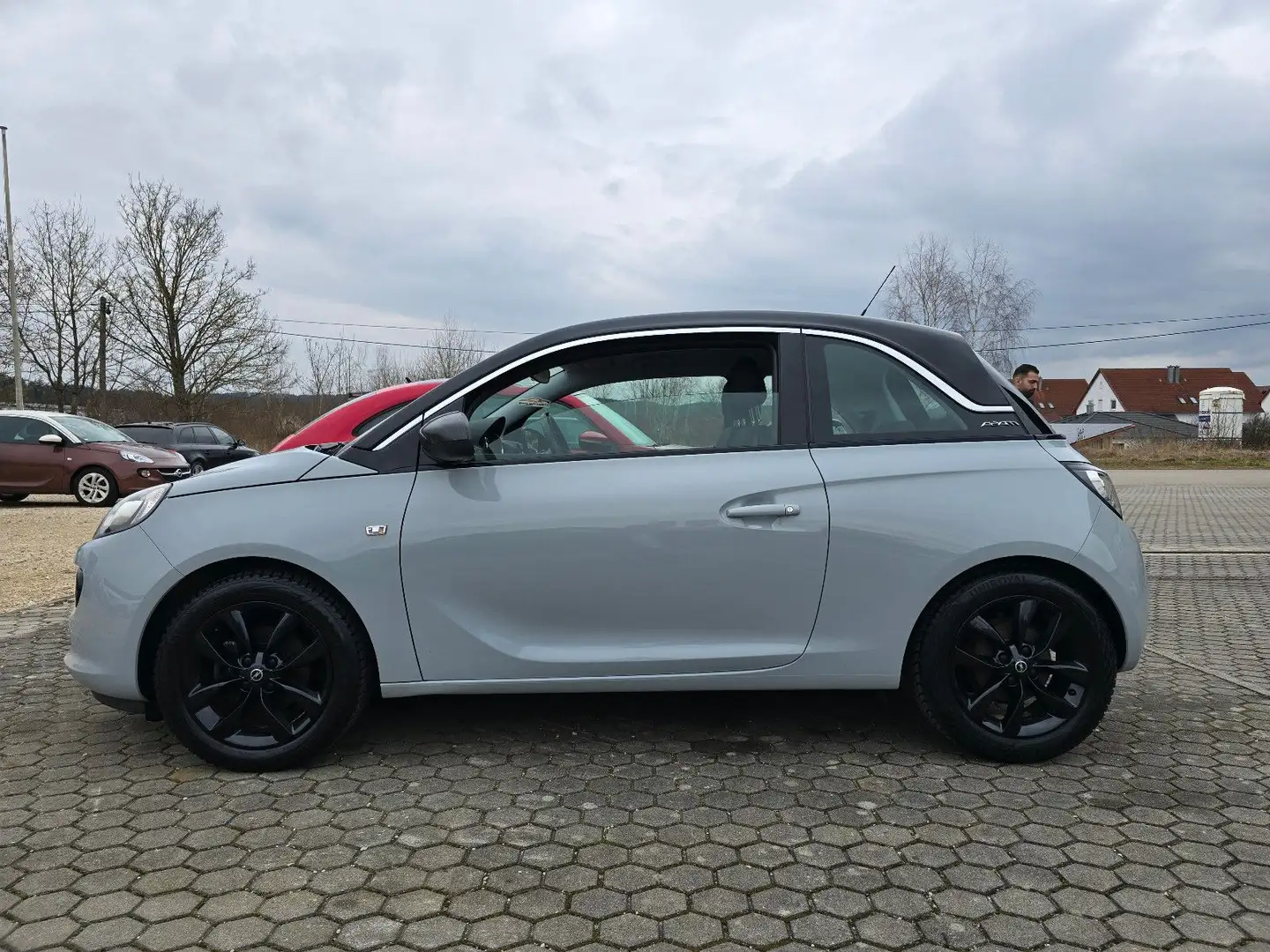 Opel Adam Jam/ SHZ/ Lenk.Heiz/ Klima/ TÜV NEU Gris - 2