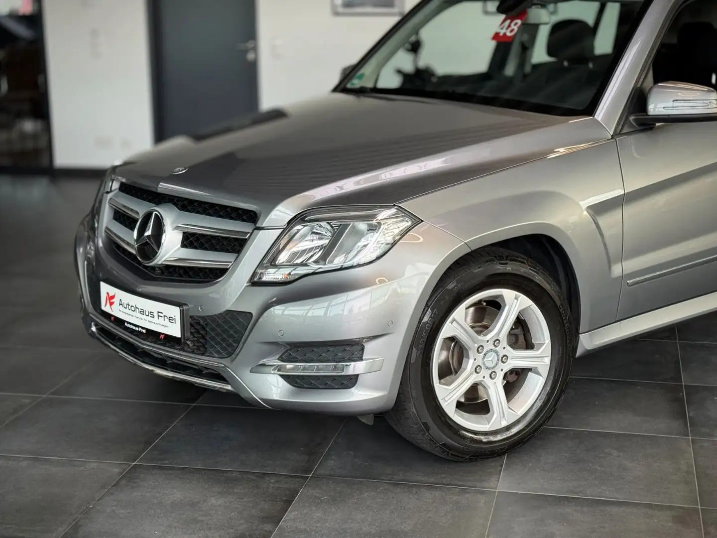Mercedes-Benz GLK 220 CDI 4Matic*Leder*Navi*wenig KM* Ezüst - 2