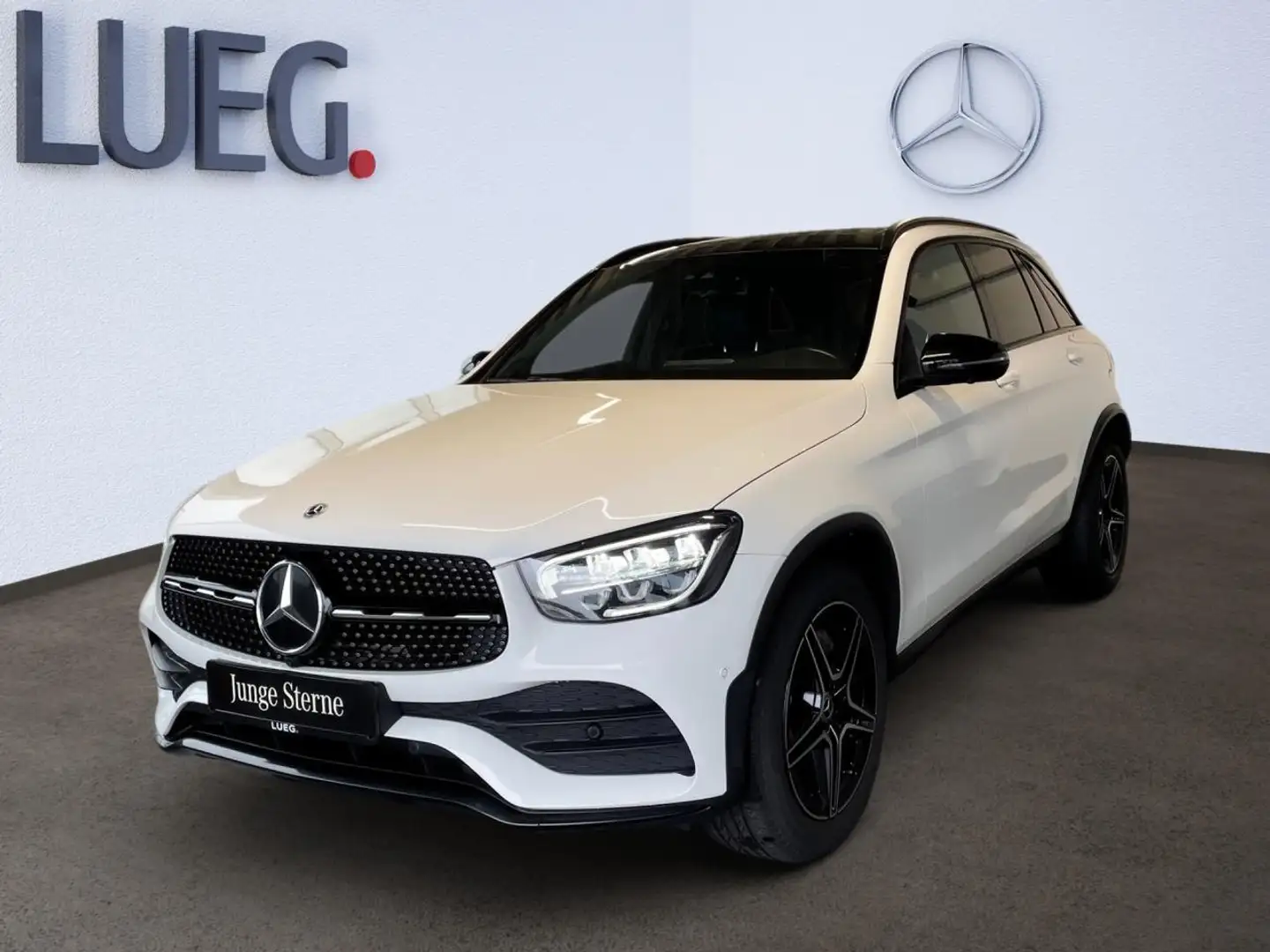 Mercedes-Benz GLC 220 d 4M AMG+AIRMATIC+NIGHT+PANODACH+360° Weiß - 1