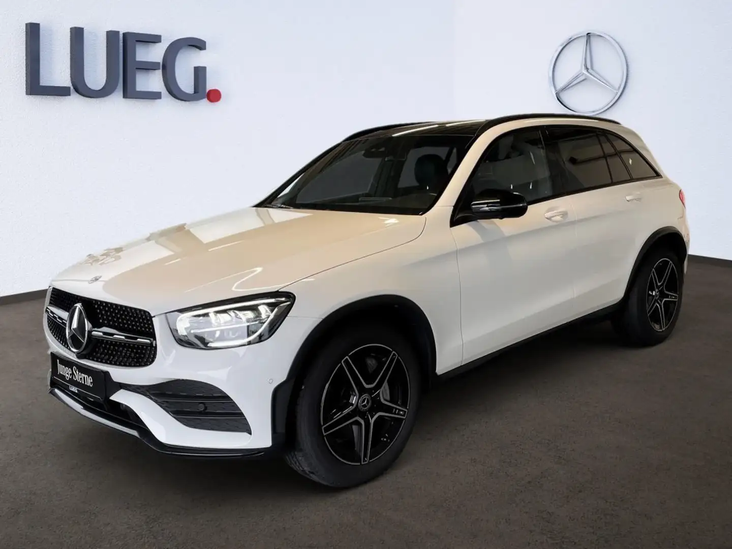 Mercedes-Benz GLC 220 d 4M AMG+AIRMATIC+NIGHT+PANODACH+360° Weiß - 2