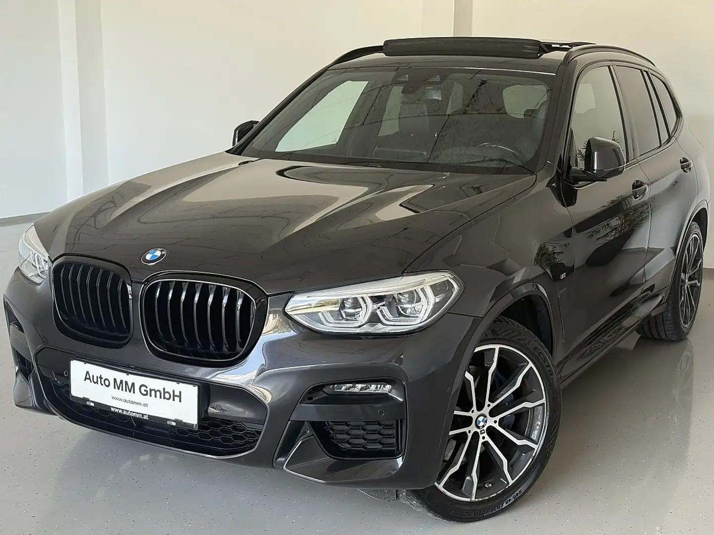 BMW X3 xDrive 20d Aut. M sport Panoramadach Gris - 1