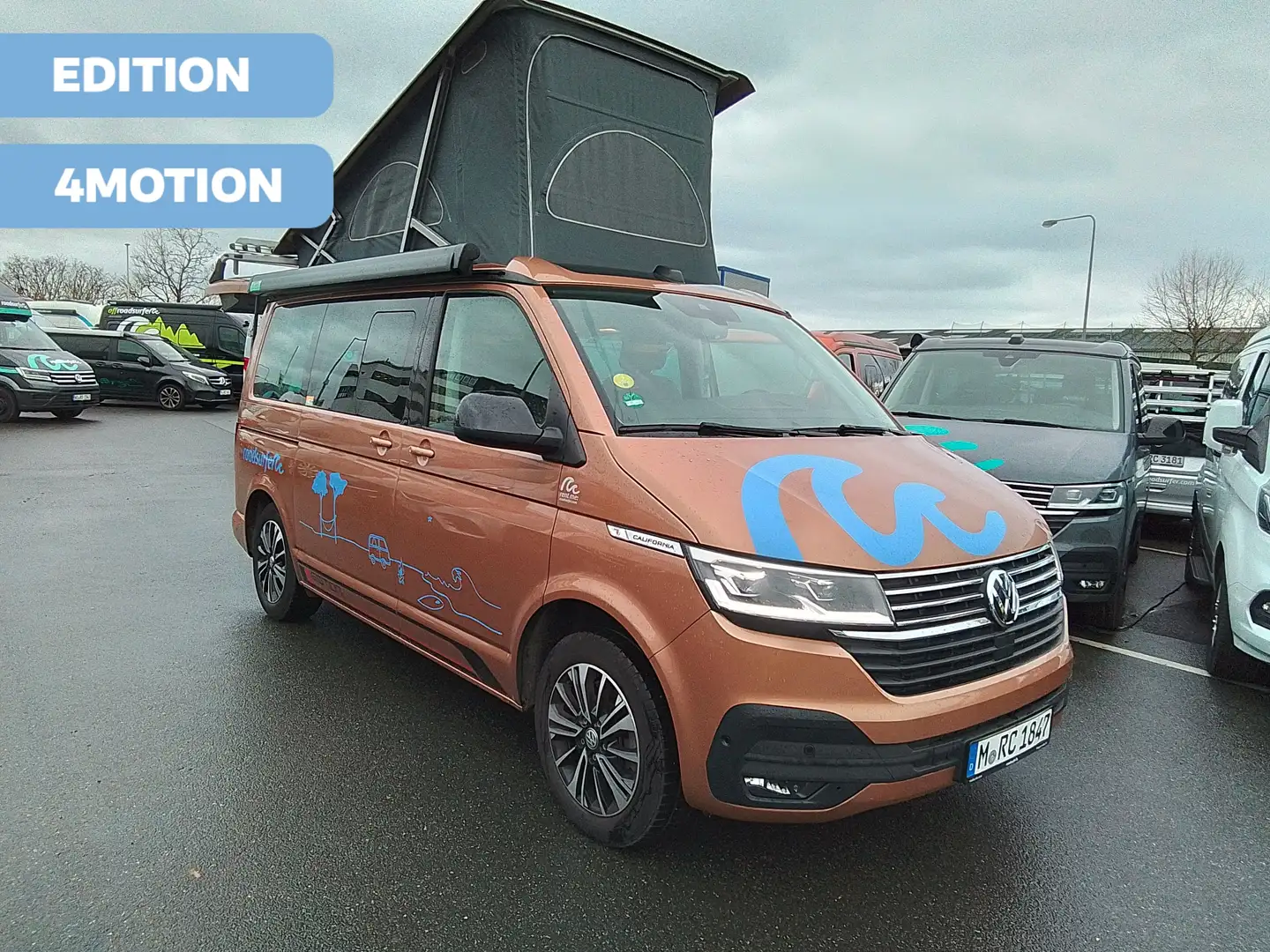 Volkswagen T6.1 California Ocean Edition 4Motion Camper mit f - 1