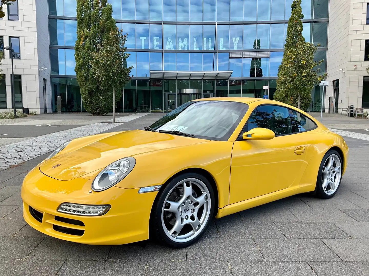 Porsche 997 911 Individual speed gelb Nachlackierungsfrei Amarillo - 2