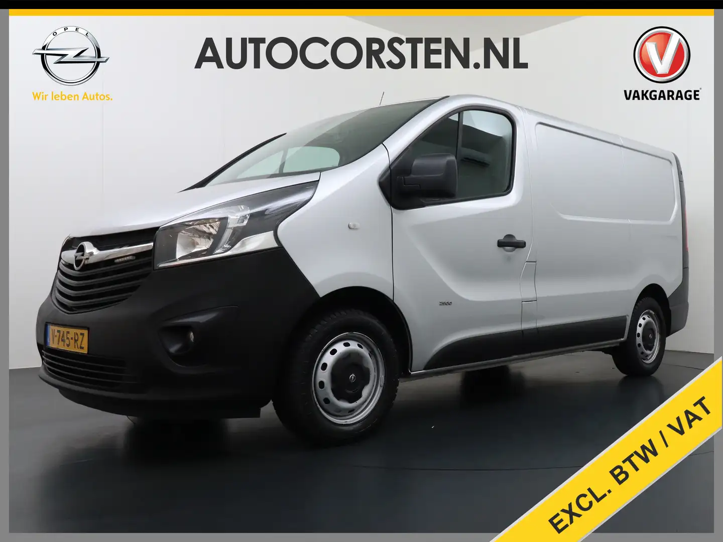 Opel Vivaro D126pk Trekh. Navi Pdc Camera Airco CruiseControl Zilver - 1