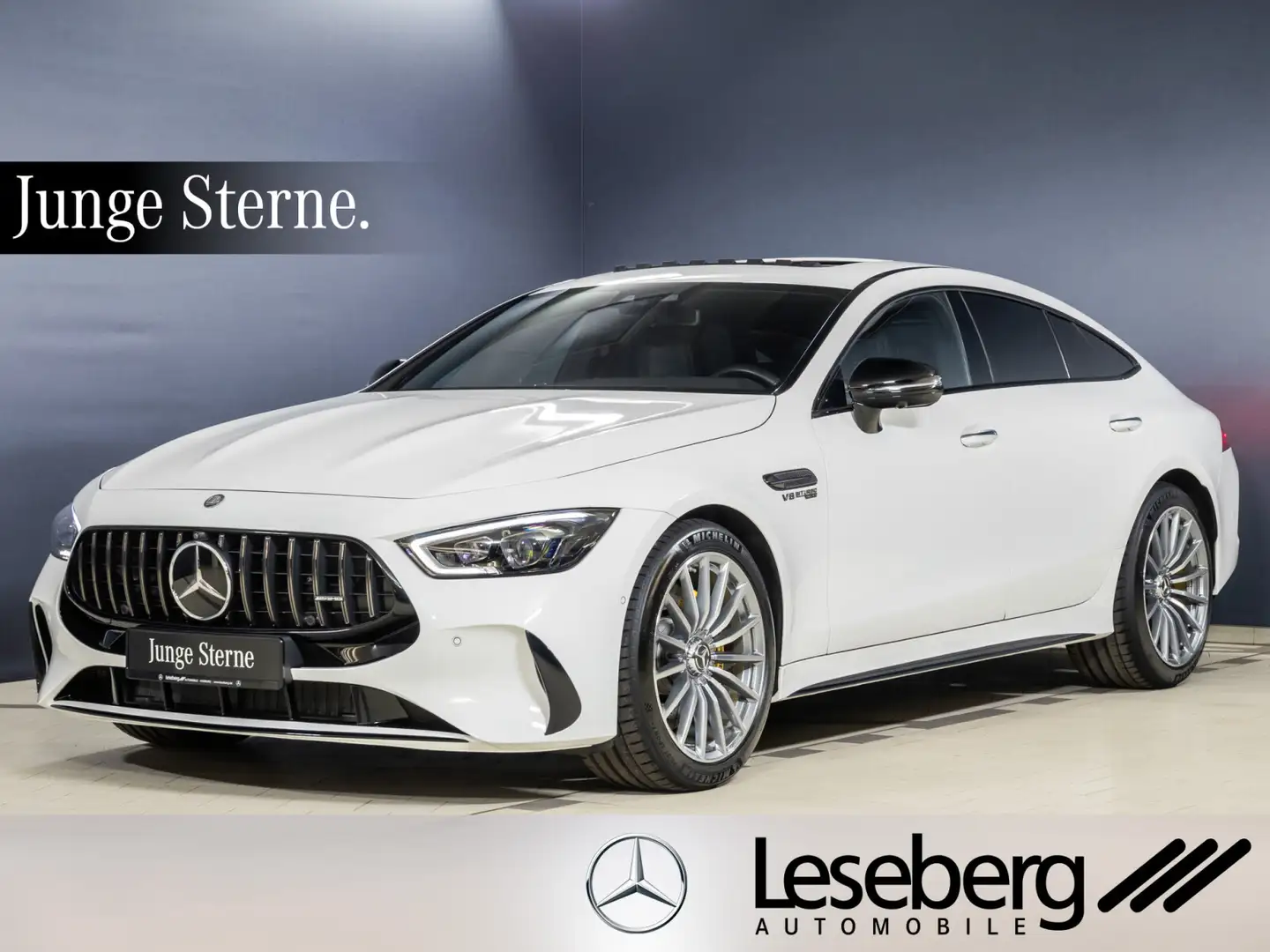 Mercedes-Benz AMG GT AMG GT 63 S 4M+ Multibeam/ 360°/ HUD/ Burmester Weiß - 1