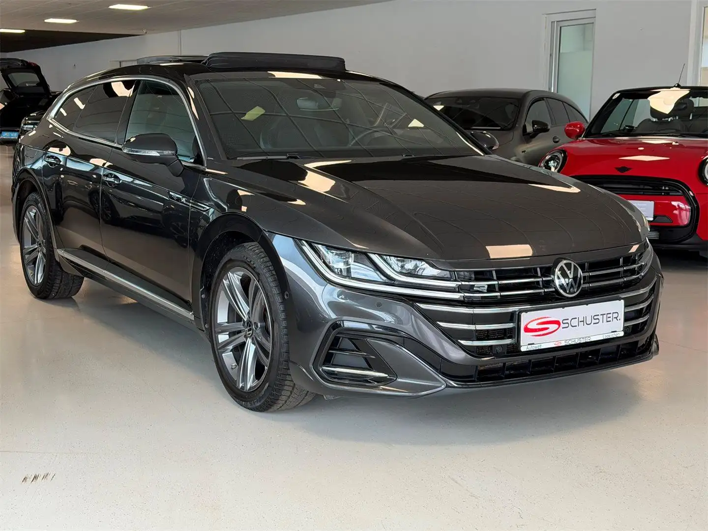 Volkswagen Arteon PHEV 1,4 TSI R-Line DSG *PANO*AHK*ACC* Grau - 1