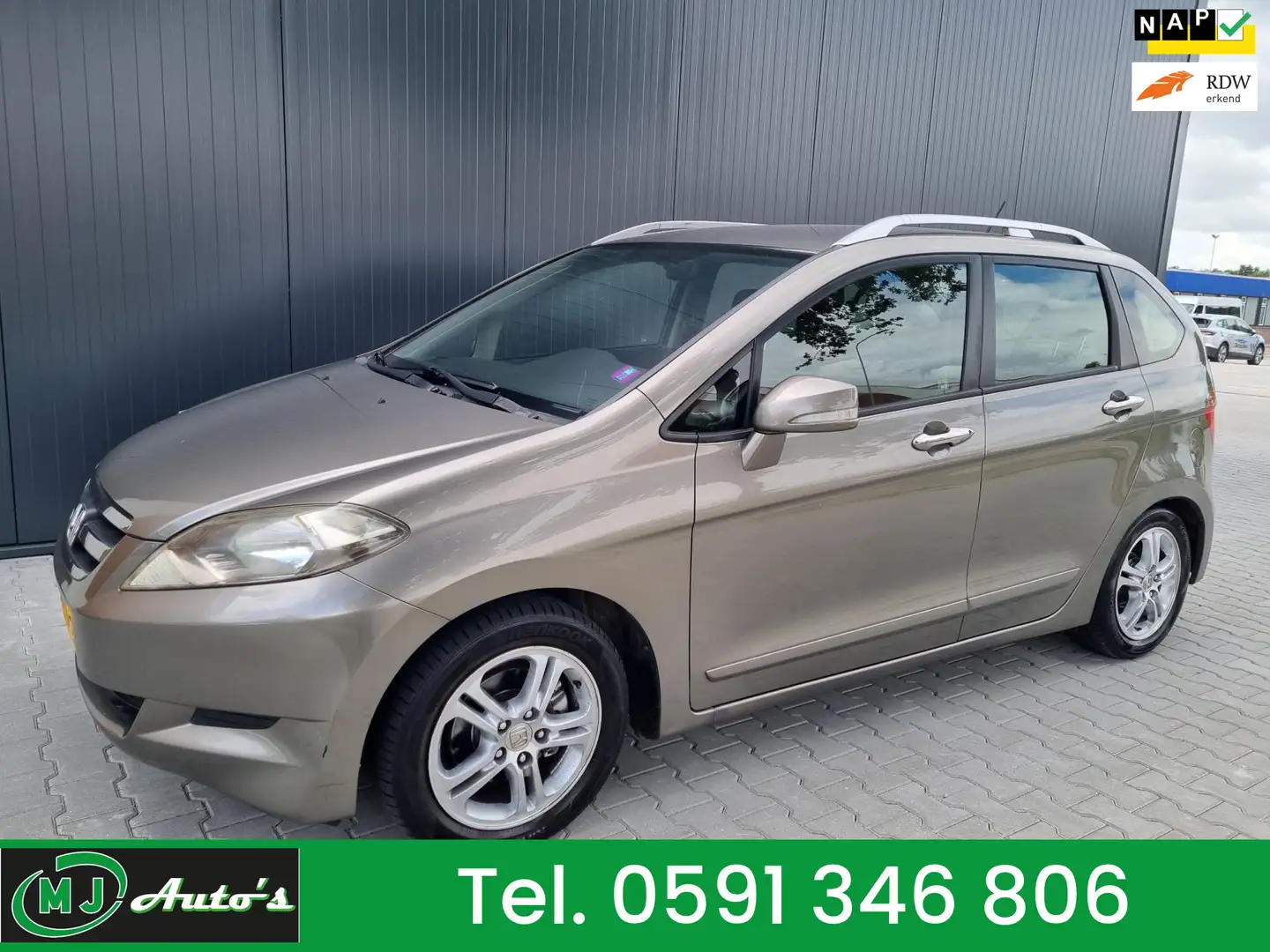 Honda FR-V 1.8i COMFORT 6PERS AIRCO CRUISE LMV Grau - 1