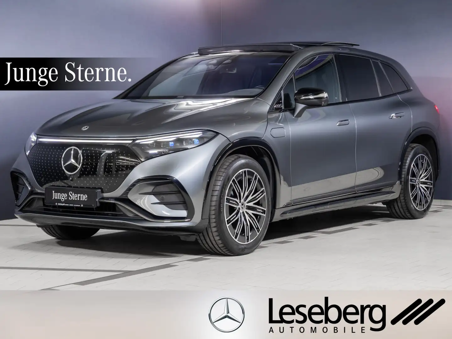 Mercedes-Benz EQS EQS 500 4M SUV AMG DIG.LIGHT/Pano/Distro/AHK/360 Gris - 1
