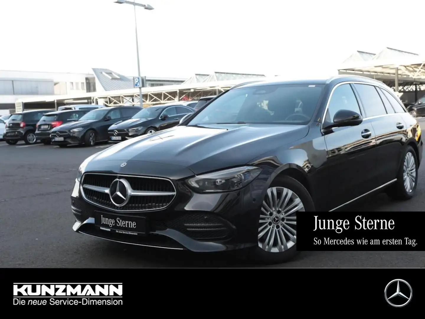 Mercedes-Benz C 200 d T Avantgarde Panorama AHK 360° NP 66.057 Schwarz - 1