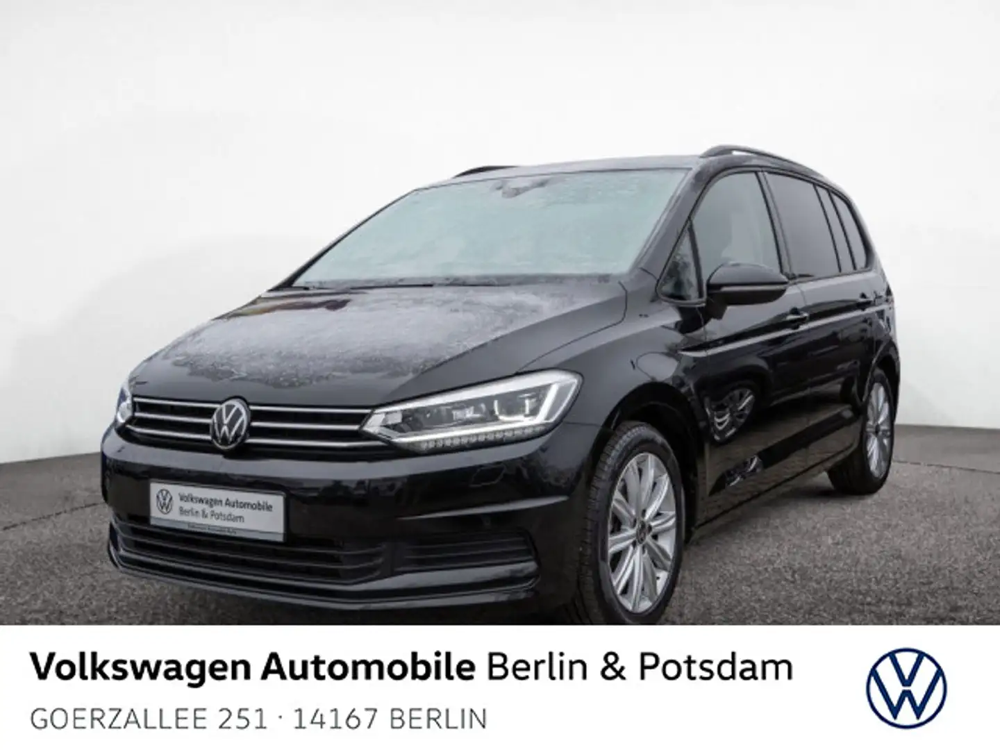 Volkswagen Touran 1.5 TSI DSG Comfort Navi R-Kam Telef. LED Schwarz - 1