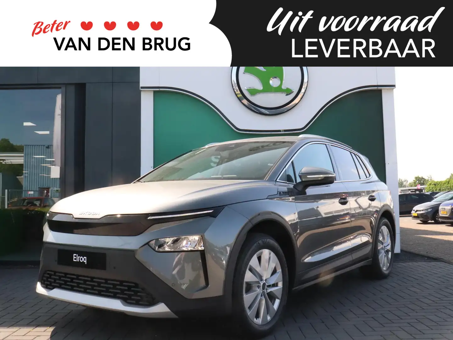 Skoda Elroq Business Edition Elektromotor 150 kW / 204 PK SUV Grijs - 1