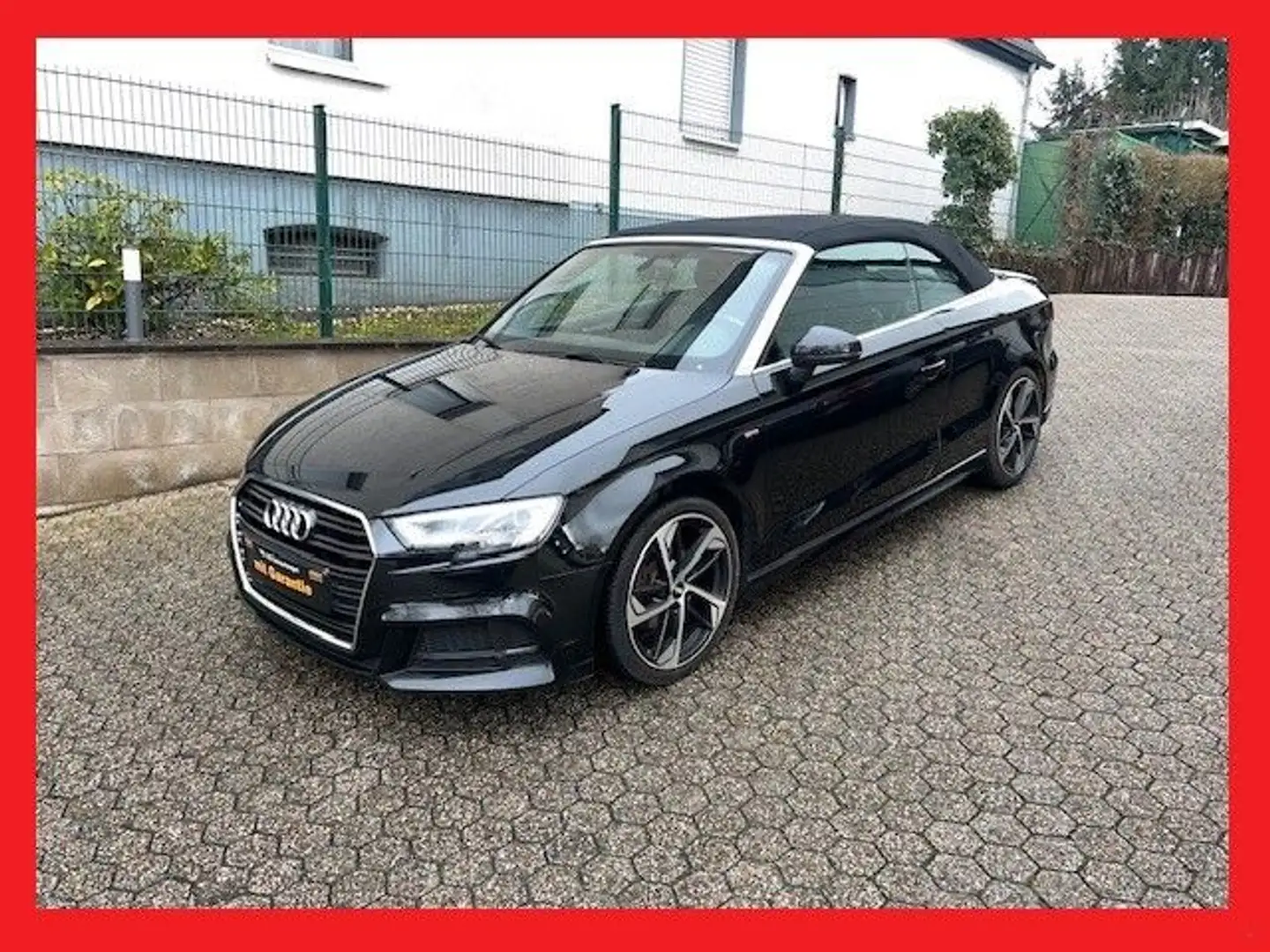 Audi A3 Cabriolet 35 TFSI 3 x S  LINE Schwarz - 1