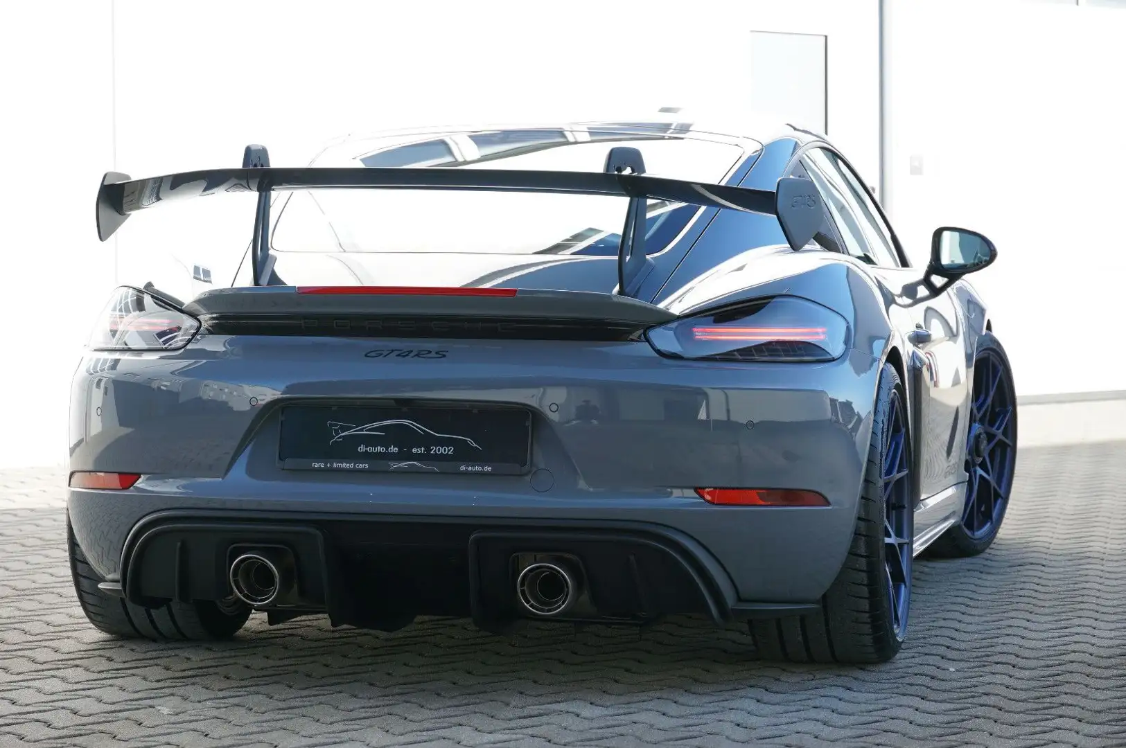 Porsche Cayman GT4 RS*Weissach*Lift*Kam*sofort*Stock Grau - 2