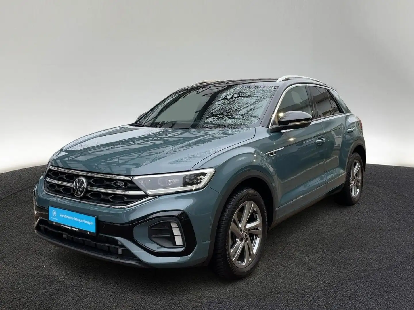 Volkswagen T-Roc 1.5 TSI R-Line DSG AHK Navi Kamera Blau - 2